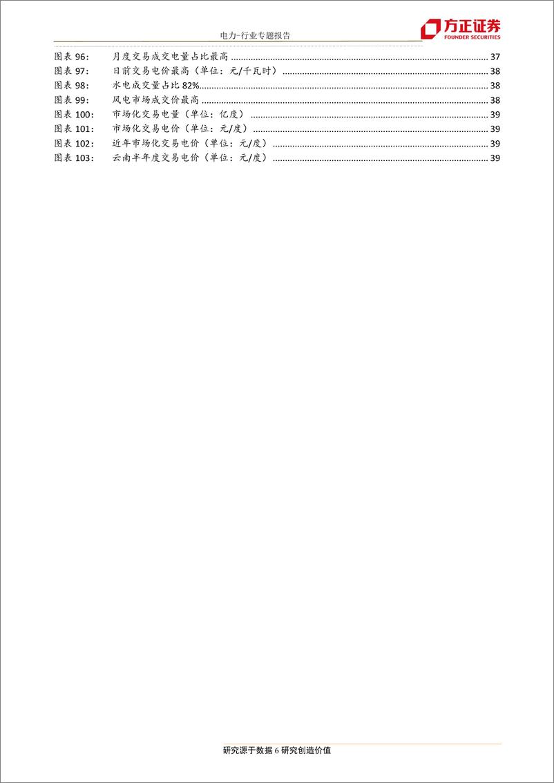 《电力行业专题报告：区域电力市场报告1，云南省电力供需格局改善，市场化电价有望回升-20190717-方正证券-41页》 - 第7页预览图