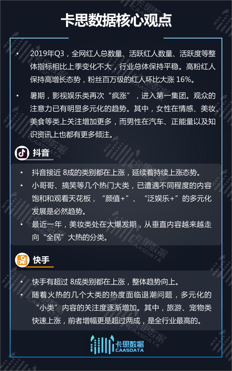 《2019Q3短视频KOL红人季度深度分析-卡思数据-2019.10-44页》 - 第3页预览图