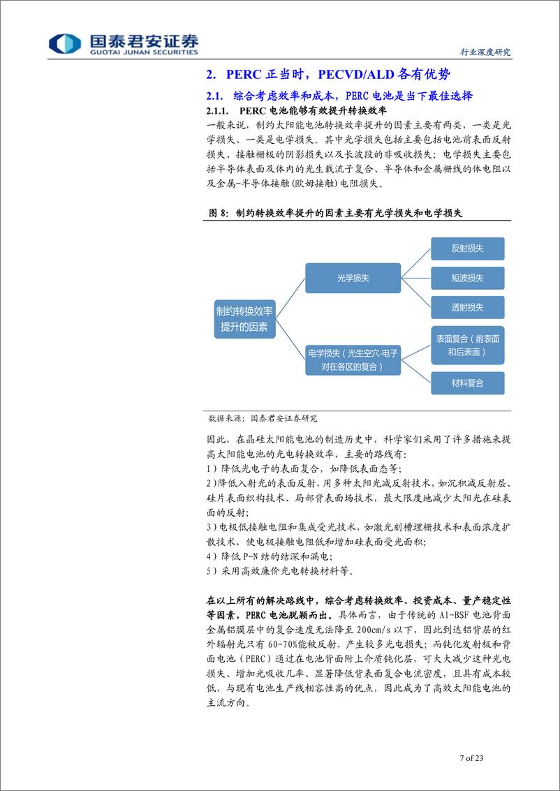 《光伏设备行业专题报告：国产设备厂商深度参与PERC并助推HIT发展-20190429-国泰君安-23页》 - 第8页预览图