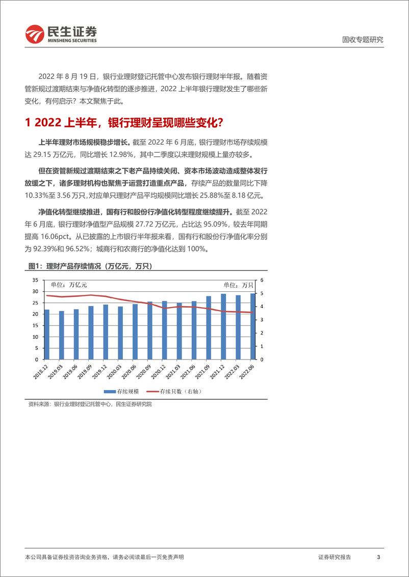 《利率专题：2022H1，银行理财交出了怎样的答卷？-20220904-民生证券-18页》 - 第4页预览图