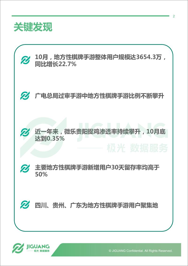 《中国地方性棋牌手游研究报告》 - 第2页预览图