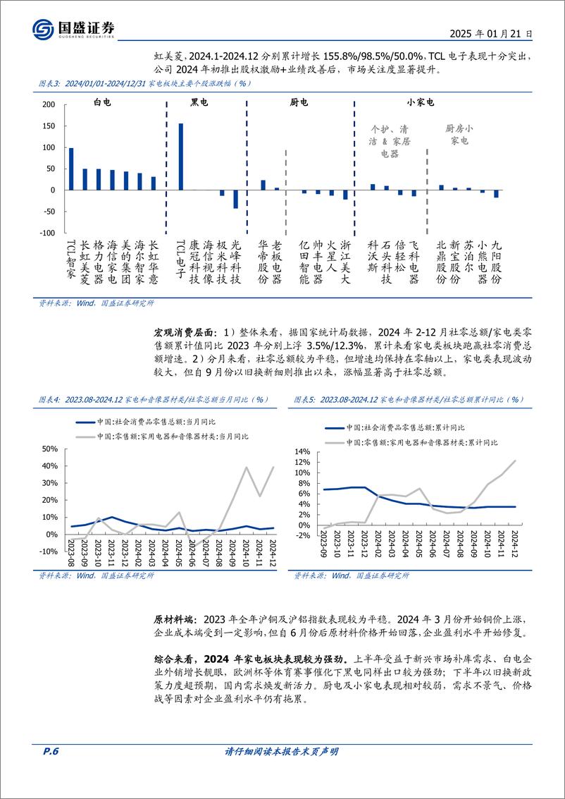 《家用电器行业策略_白电攻守兼备_小家电渠道新阿尔法_黑电走出经营底部》 - 第6页预览图