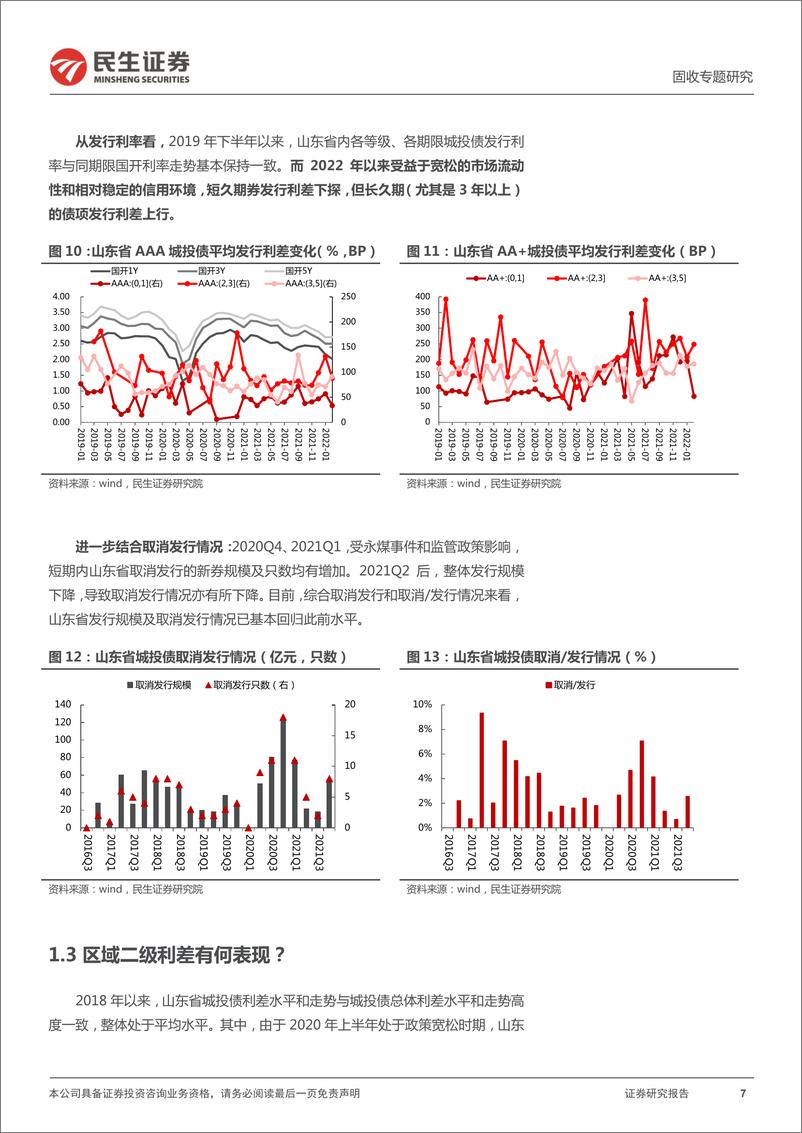 《城投区域研究与分析系列：四个维度再度审视山东-20220502-民生证券-37页》 - 第8页预览图