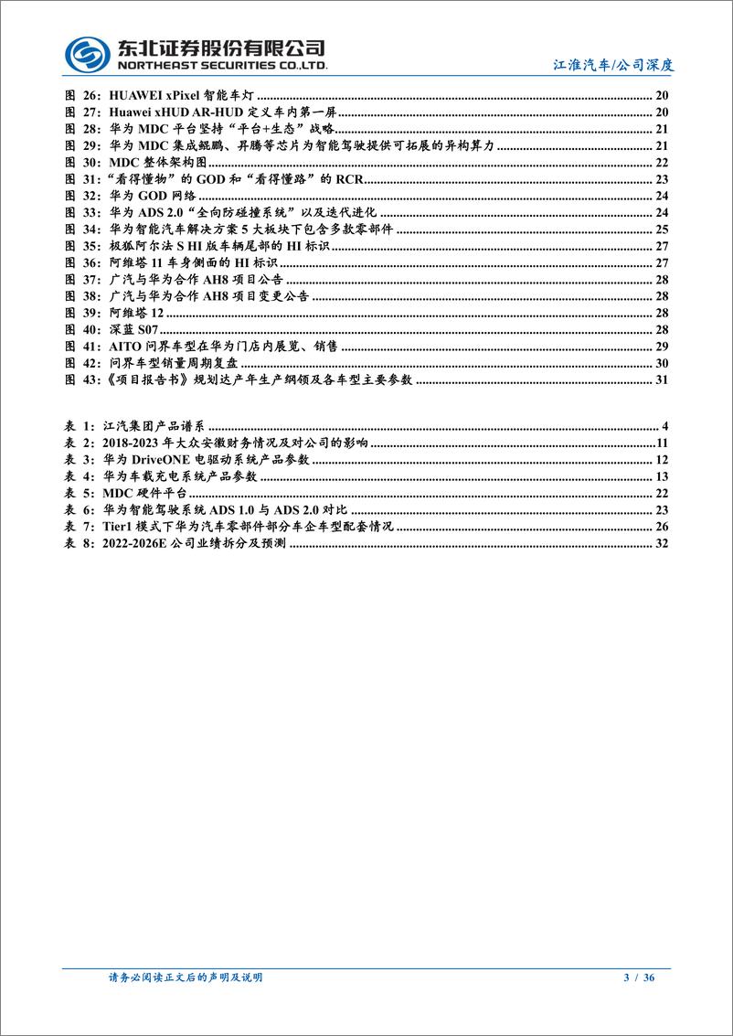 《2024江淮汽车深度报告_华为智选赋能新能源转型》 - 第3页预览图