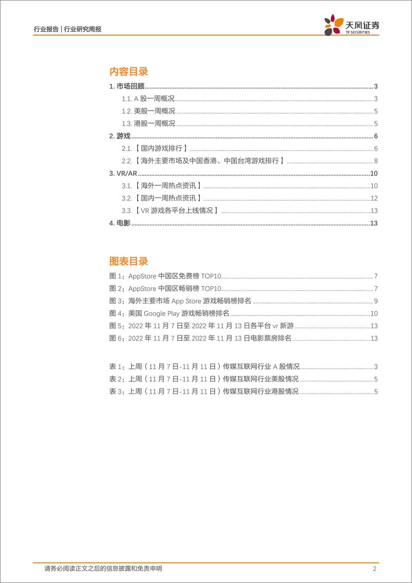 《传媒行业研究周报：虚拟现实及工业元宇宙势头延续，防疫政策优化或推动线下媒体复苏》 - 第2页预览图