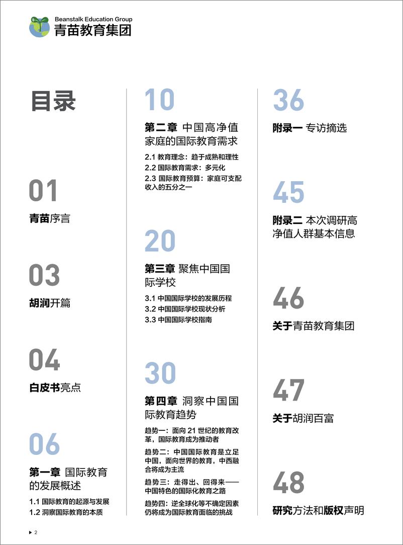 《2021中国国际教育白皮书：中西合璧+文化融合-胡润百富x青苗-202203》 - 第4页预览图