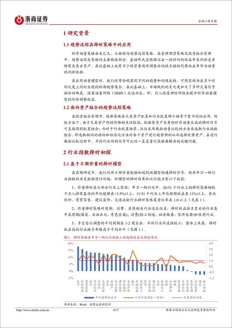 《金融工程专题：AI算法研究系列-利用趋势追踪实现行业配置-240814-浙商证券-17页》 - 第4页预览图