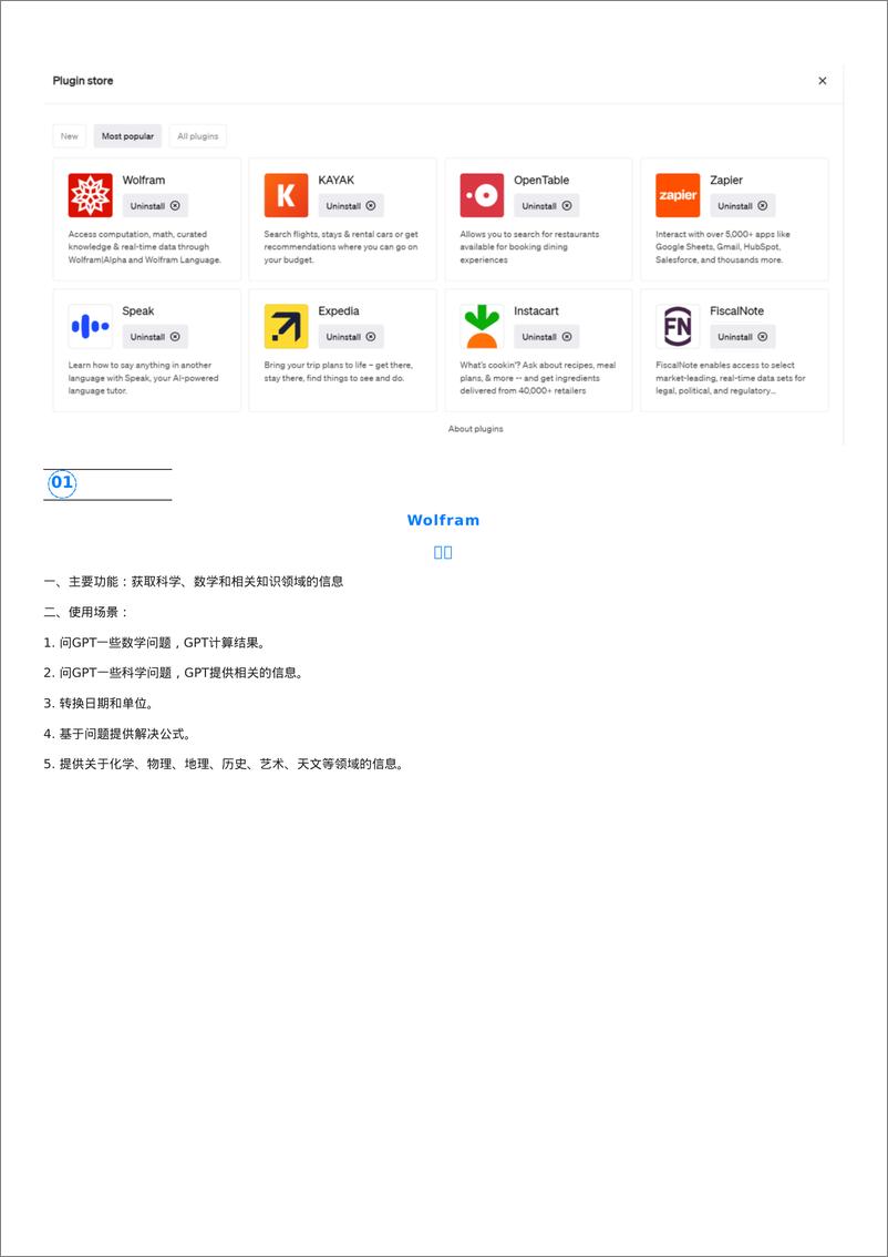 《ChatGPT Plus 80＋插件应用报告》 - 第7页预览图