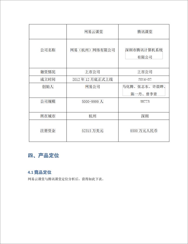 《在线教育竞品分析：腾讯课堂 VS 网易云课堂》 - 第4页预览图