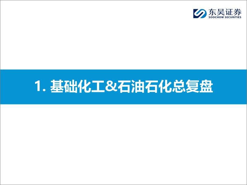 《东吴证券-基础化工&石油石化行情复盘与投资机会展望》 - 第4页预览图