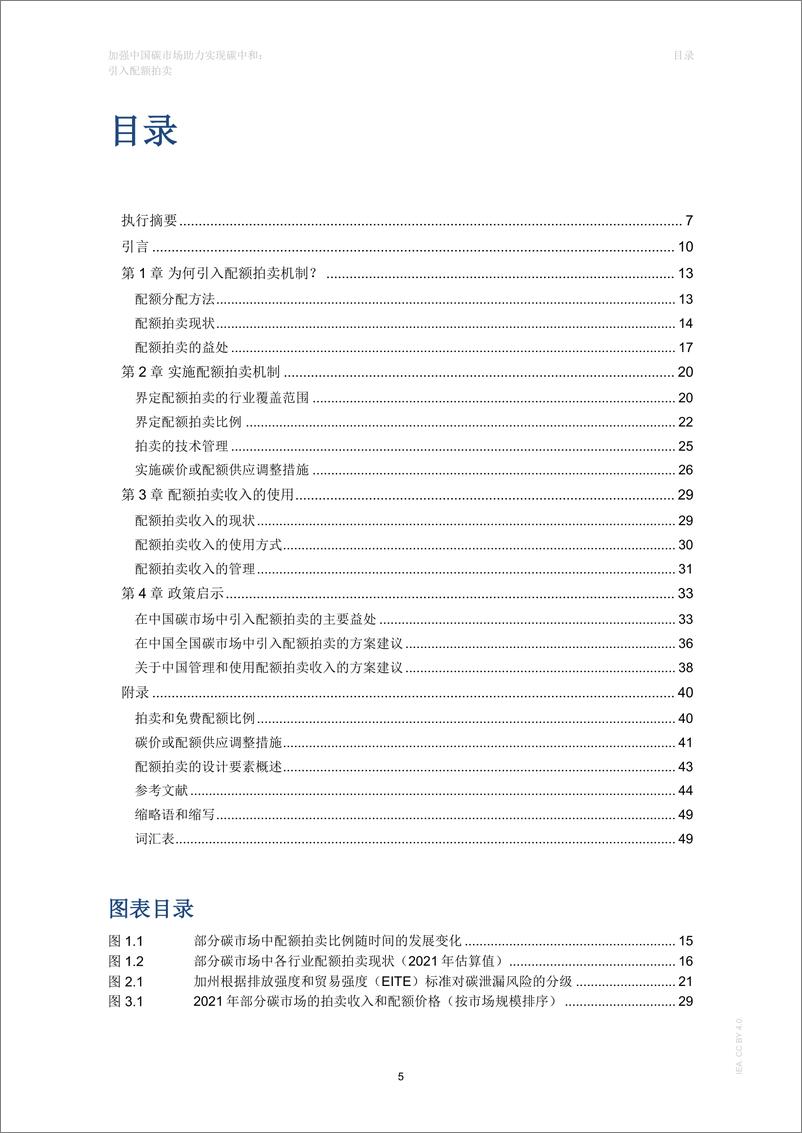 《加强中国碳市场助力实现碳中和：引入配额拍卖（中文版）-51页》 - 第5页预览图