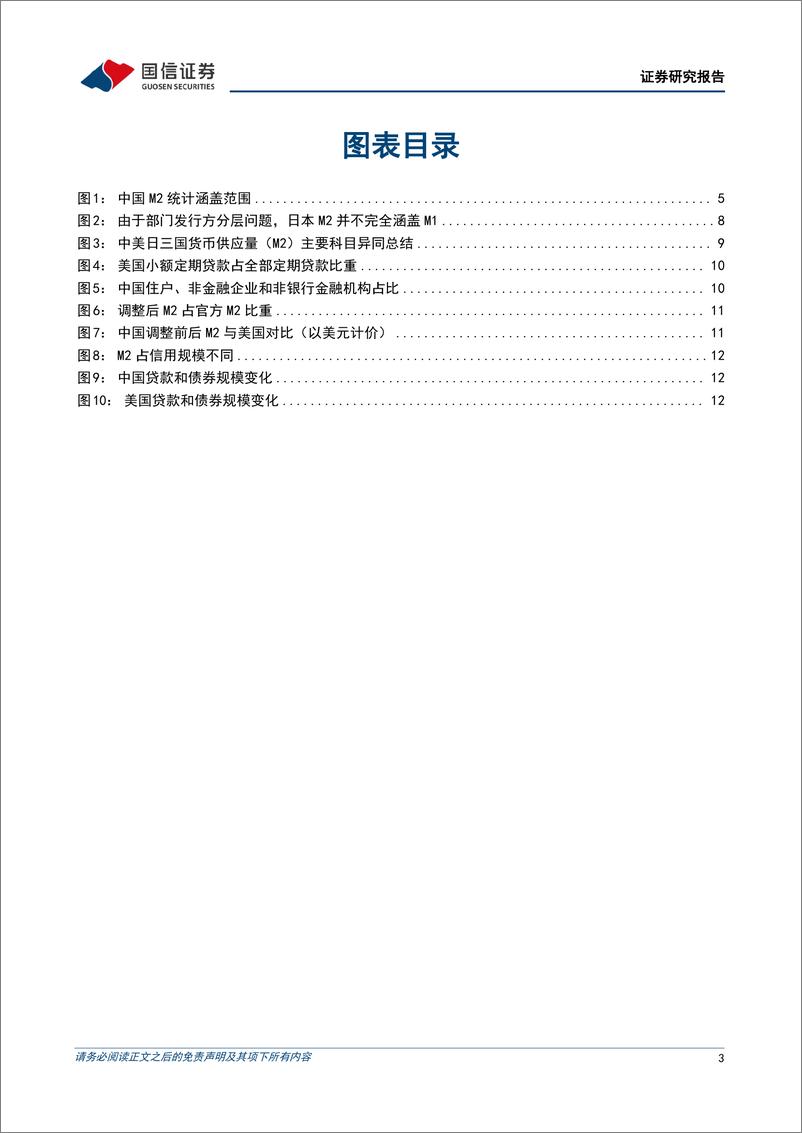 《宏观经济专题研究：中美日三国M2统计口径比较研究-240425-国信证券-15页》 - 第3页预览图