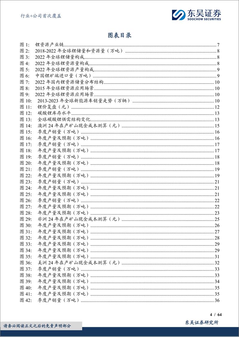 《能源金属行业+公司首次覆盖：成本为盾、需求为锚，锂价底部区间将至——全球锂资源供给梳理-20240209-东吴证券-79页》 - 第4页预览图