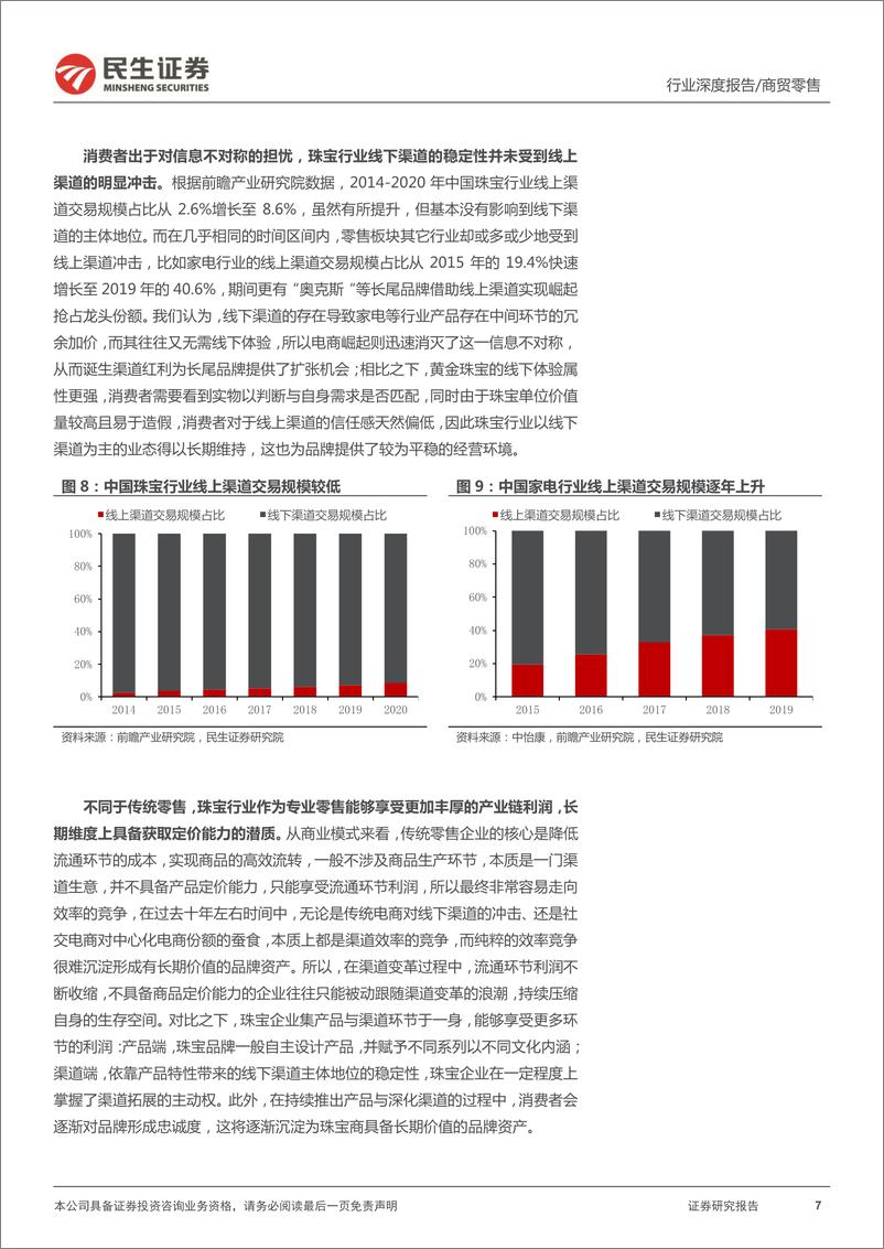 《黄金珠宝行业深度报告：从产品本质到供需两侧，探索价值符号的生意经-20220524-民生证券-34页》 - 第8页预览图