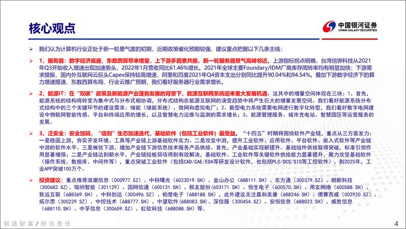 《计算机行业2022年春季策略报告：数字经济提速下计算机行业投资机会解析-20220313-银河证券-112页》 - 第5页预览图