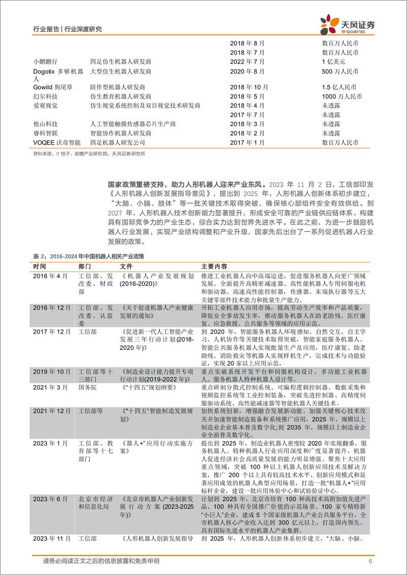 《非金属新材料行业报告：AI赋能人形机器人，PEEK及碳纤维或迎新增长极-240416-天风证券-23页》 - 第6页预览图