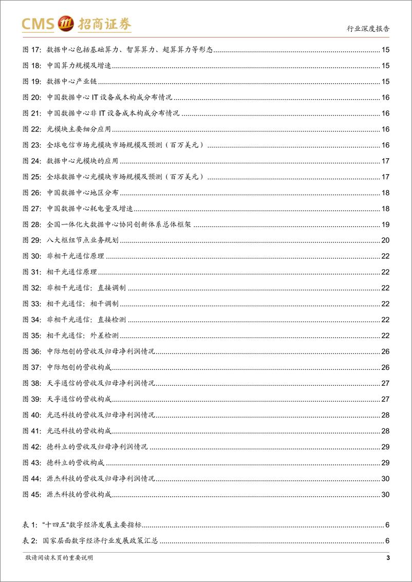 《通信行业数字经济系列报告3：数字中国规划推出，或驱动光模块技术升级与需求爆发-20230302-招商证券-31页》 - 第4页预览图