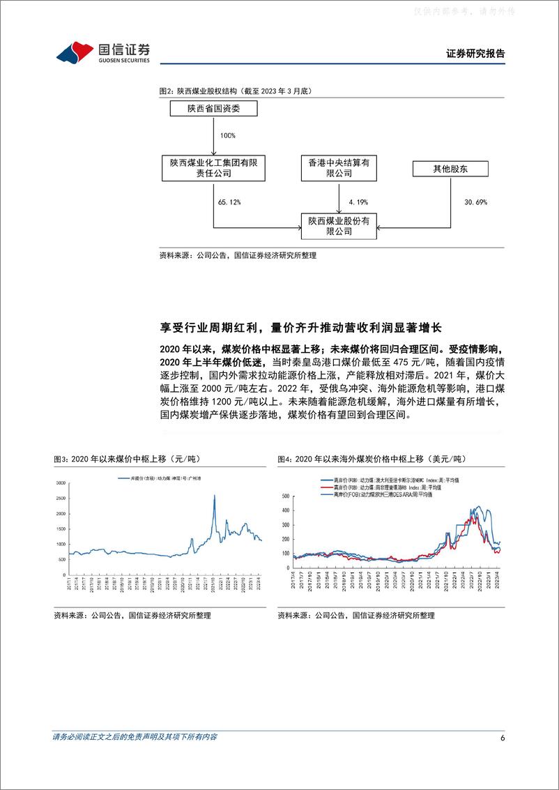 《国信证券-陕西煤业(601225)坐拥陕西优质资源，增产保供行稳致远-230511》 - 第6页预览图