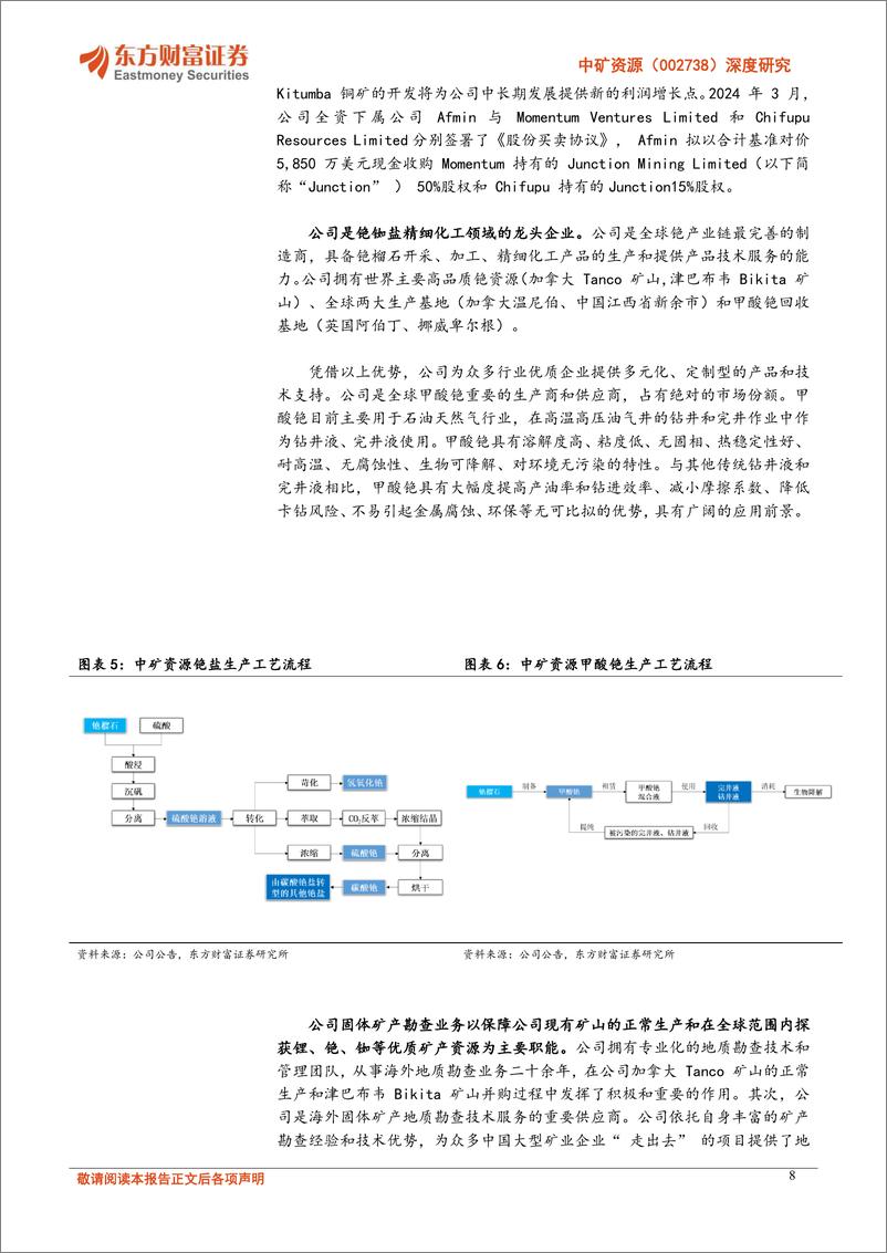 《东方财富证券-中矿资源-002738-深度研究_锂铯铷版图成型_铜矿资源蓄力待发》 - 第8页预览图