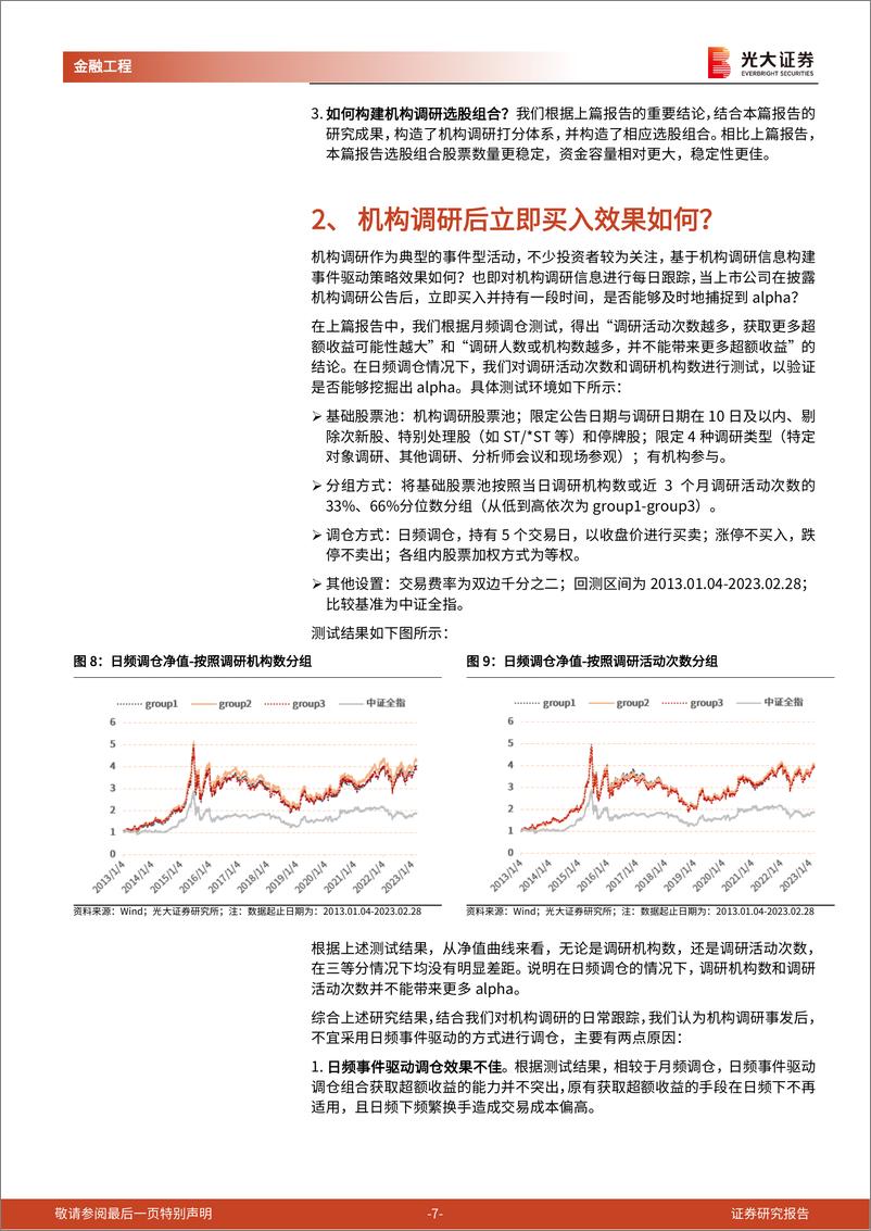 《量化选股系列报告之九：再探机构调研，机构调研的精细切分-20230314-光大证券-23页》 - 第8页预览图