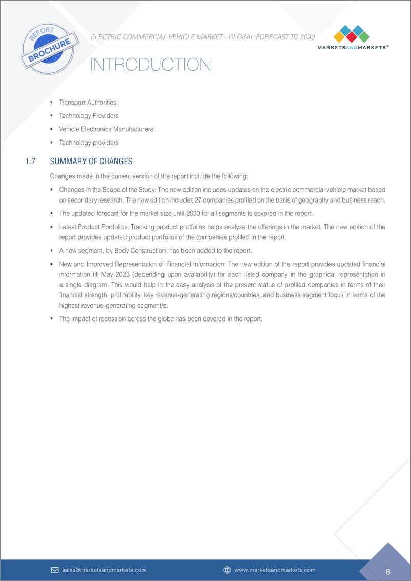 《全球电动商用车市场预测2030》 - 第8页预览图