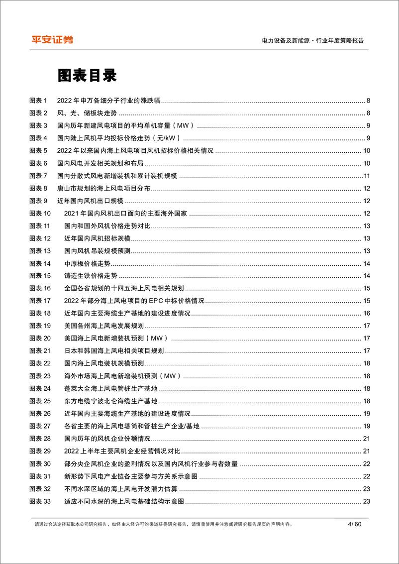 《电力设备及新能源行业2023年度策略报告：兼顾业绩与成长空间，优选海风、储能与光伏新型电池-20221205-平安证券-60页》 - 第5页预览图