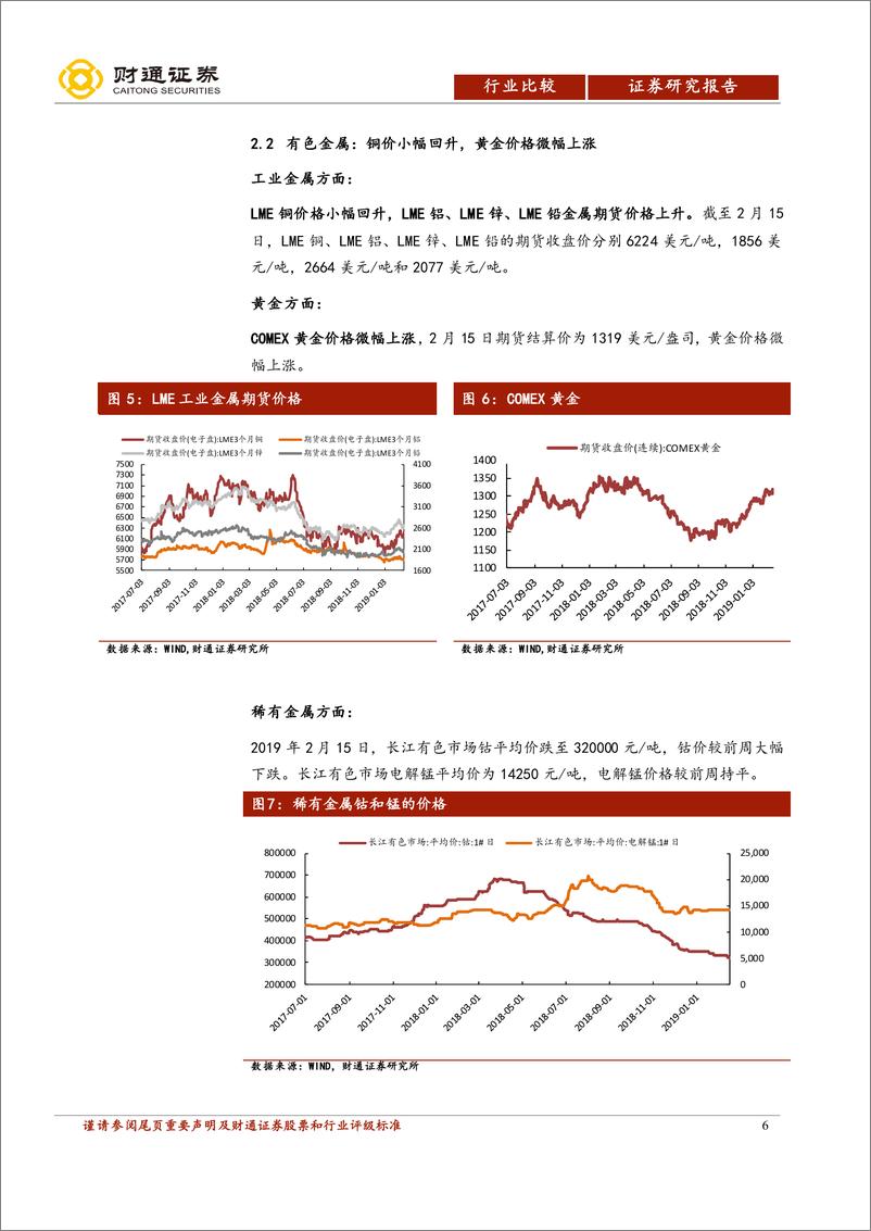 《行业比较·景气跟踪：春节期间油价上涨，六大发电集团日均耗煤量回升-20190216-财通证券-21页》 - 第7页预览图