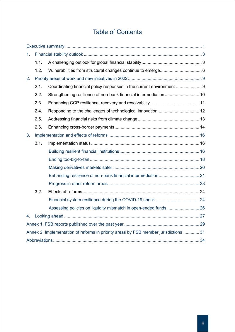 《金融稳定委员会2022年度报告：促进全球金融稳定（英）-38页》 - 第4页预览图