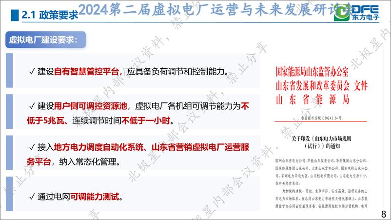 《东方电子_董文杰__2024新型电力系统下虚拟电厂探索实践报告》 - 第8页预览图