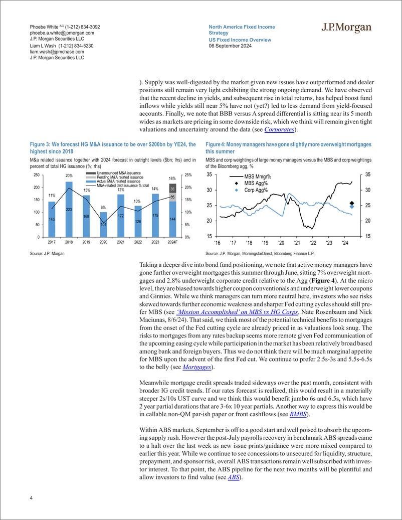 《JPMorgan Econ  FI-US Fixed Income Overview Cloudy with a chance of 50bp cuts-110224465》 - 第4页预览图