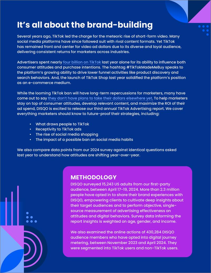 《2024年TikTok广告报告-社交媒体投资ROI最大化_英_-Disqo》 - 第2页预览图