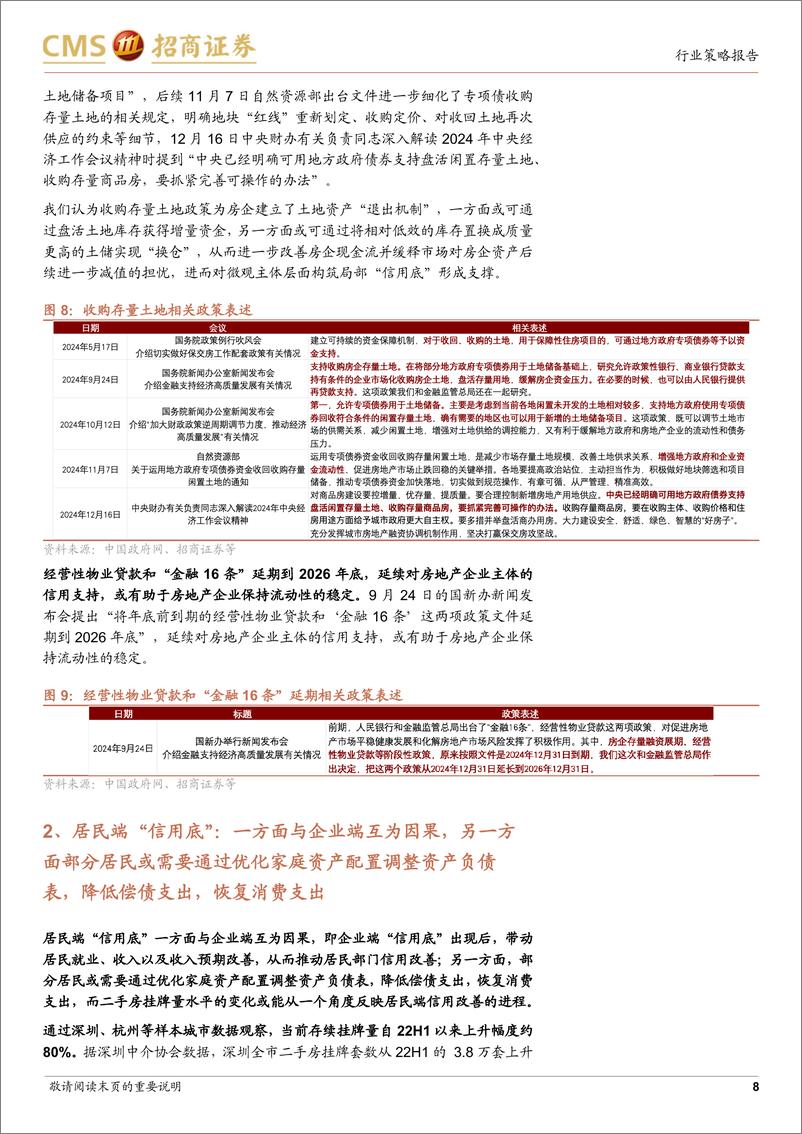 《房地产行业2025年度投资策略：告别“估值陷阱”-241230-招商证券-21页》 - 第8页预览图