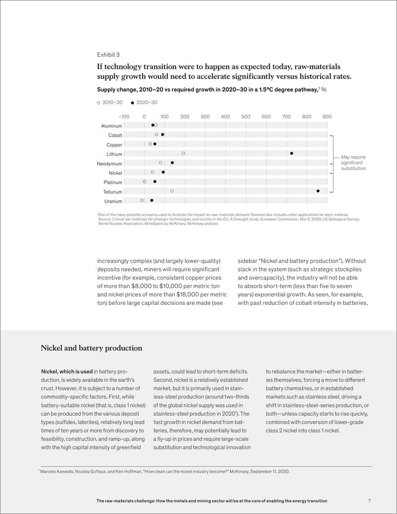 《原材料方面的挑战：金属和采矿部门将如何成为实现能源转型的核心领域-10页》 - 第8页预览图