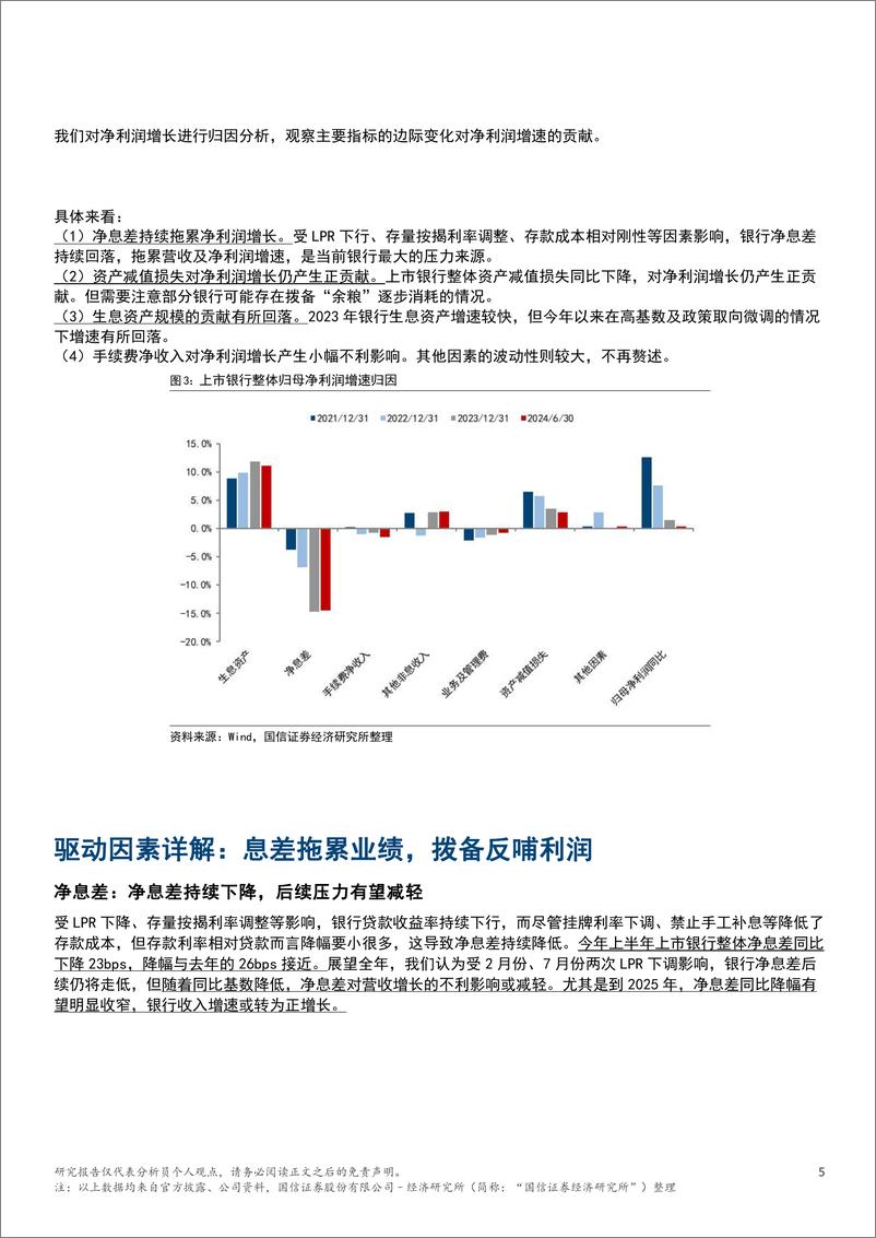 《银行业2024年中报综述：中报边际变化不大，明年或迎业绩拐点-240904-国信证券(香港)-22页》 - 第5页预览图