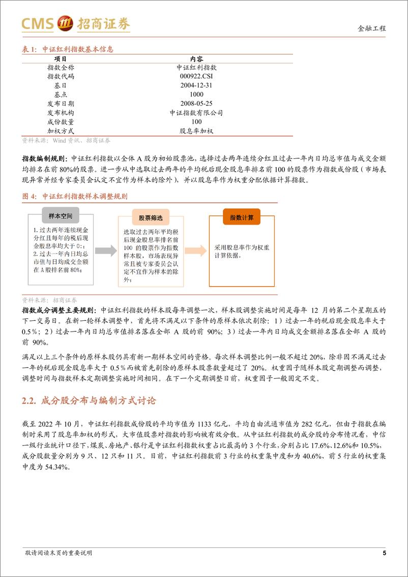 《中证红利指数投资价值分析：指数优化容量升级，红利指数再迎新发展-20221013-招商证券-15页》 - 第6页预览图