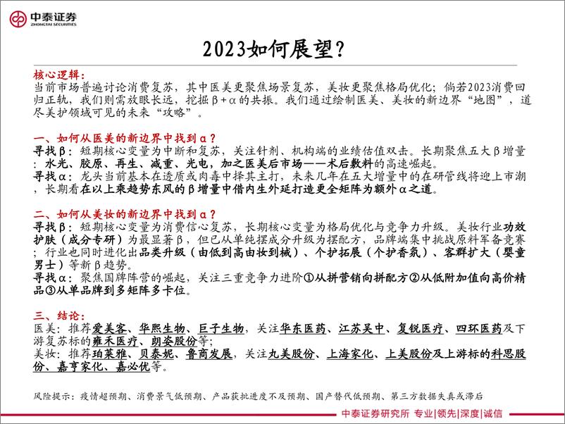 《医美美妆行业2023年度策略：美护的新边界地图攻略-20221221-中泰证券-36页》 - 第3页预览图