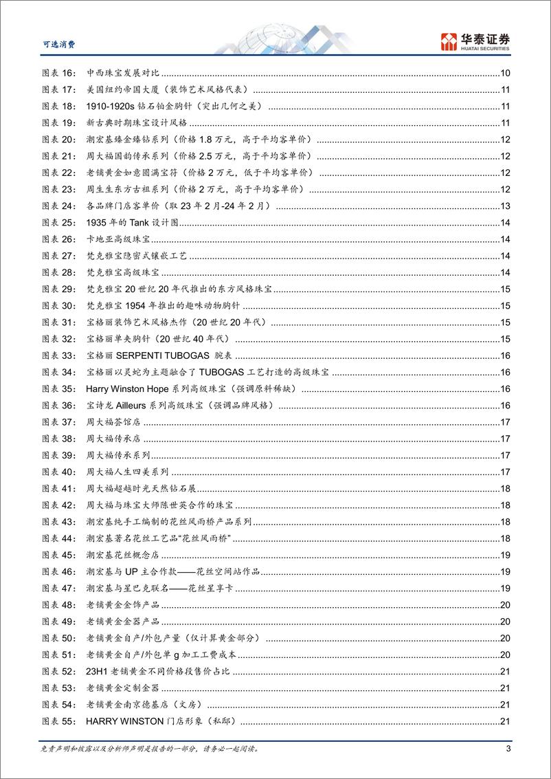 《可选消费深行业度研究：黄金珠宝进入“新实用主义”时代-240422-华泰证券-30页》 - 第3页预览图