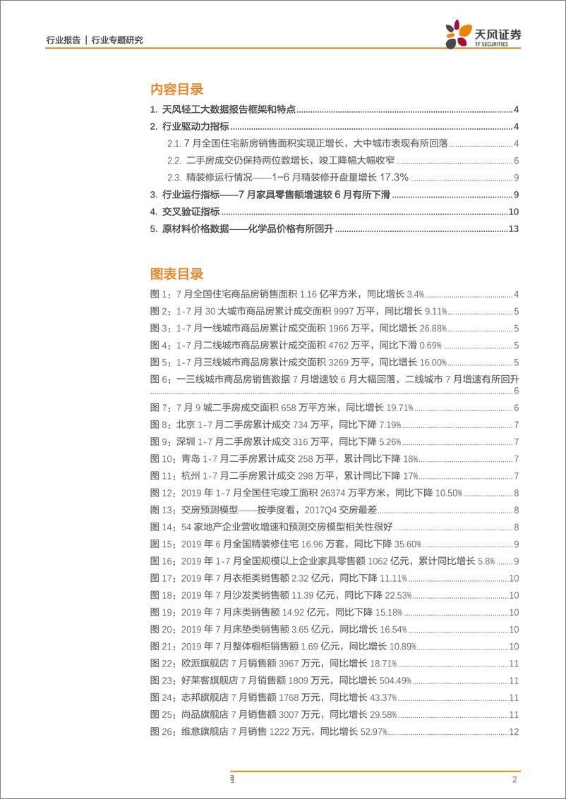 《轻工制造行业专题研究：二手房成交仍有双位数增长，家居订单开始回暖-20190814-天风证券-16页》 - 第3页预览图