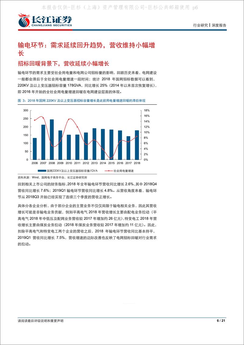 《电气设备行业年报及一季报综述：输配电迎边际改善，工控板块盈利筑底中-20190507-长江证券-21页》 - 第7页预览图