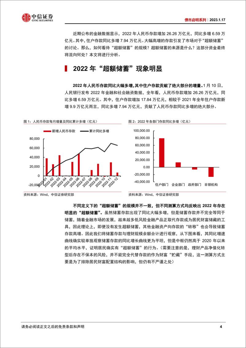 《债市启明系列：如何看待“超额储蓄”及其影响？-20230117-中信证券-41页》 - 第5页预览图