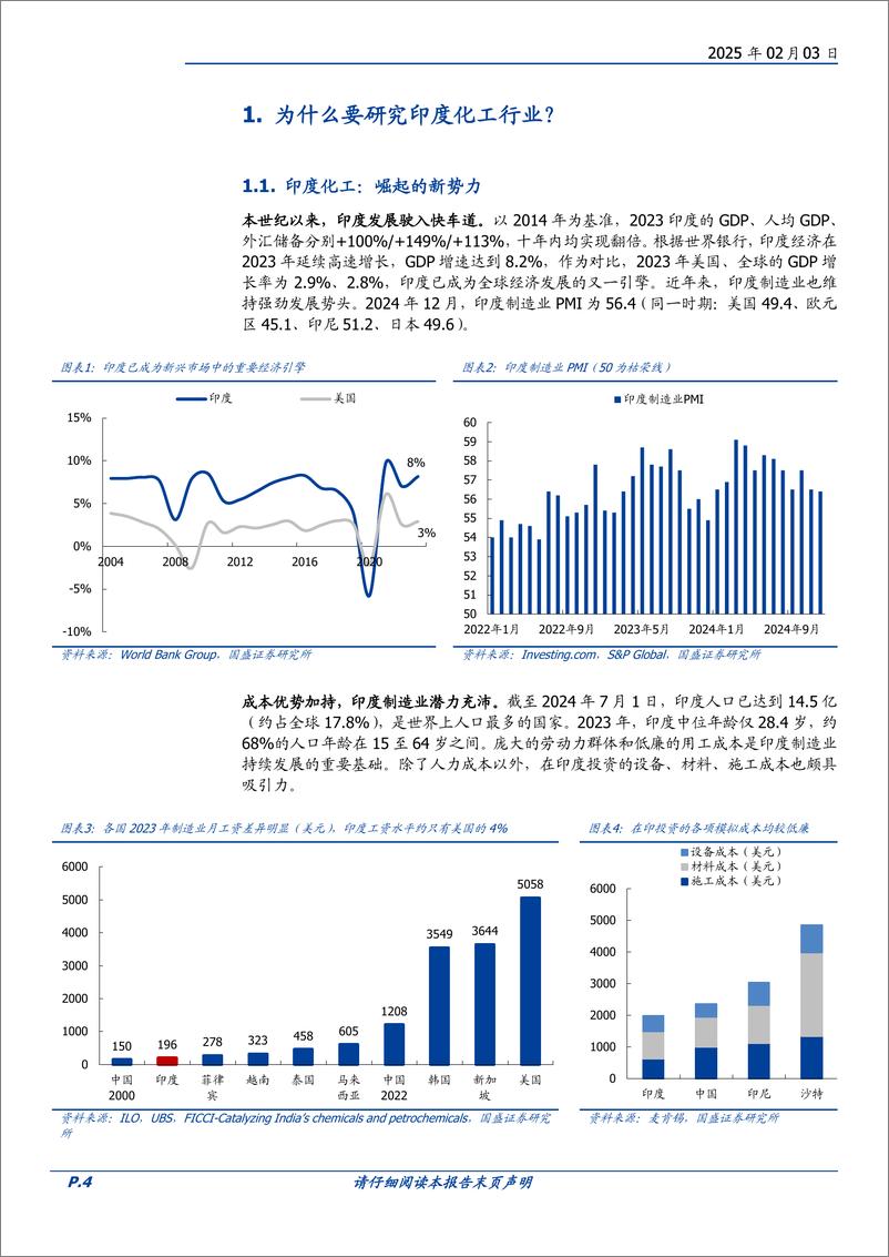 《基础化工行业深度-印度化工：崛起的新势力？-250203-国盛证券-37页》 - 第4页预览图
