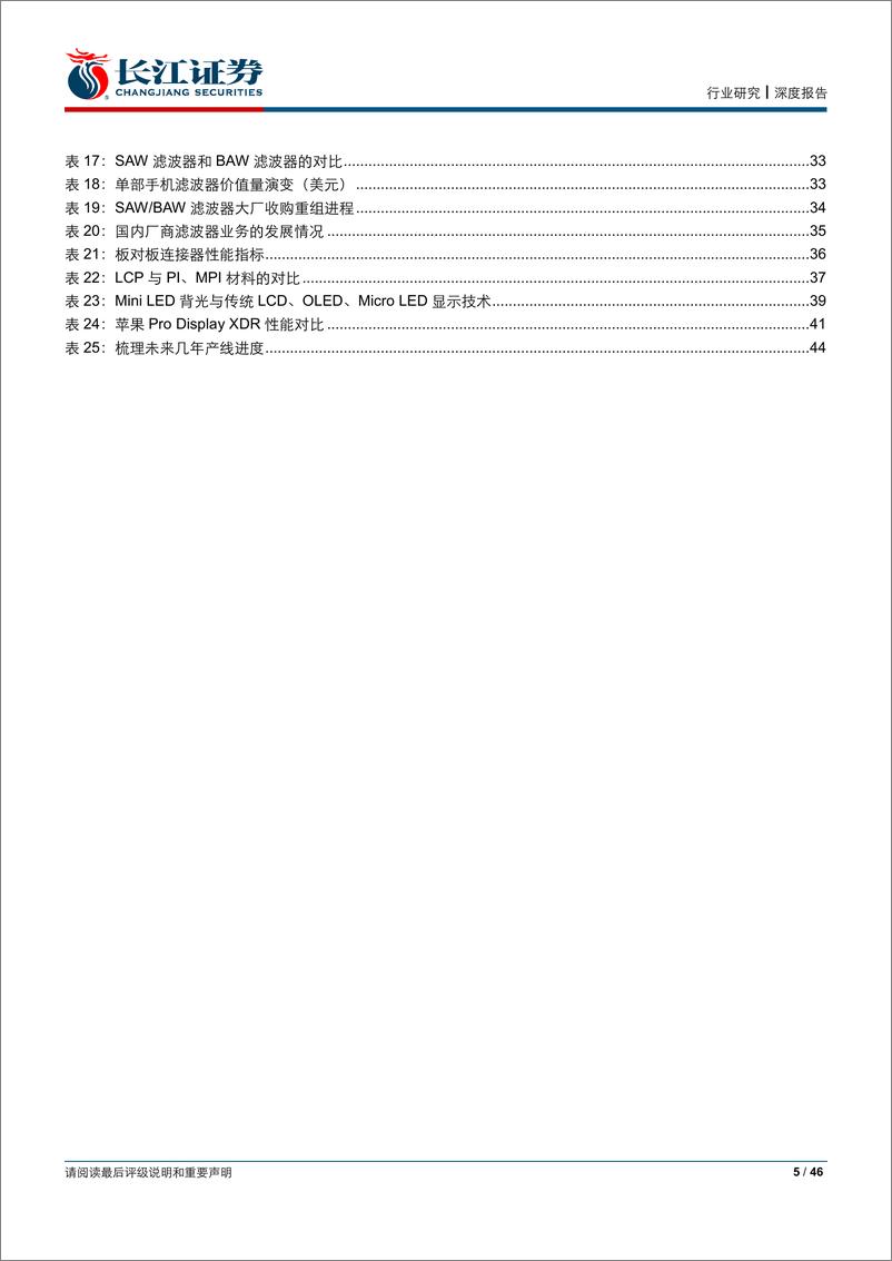 《电子行业2019年中期投资策略：新产业生命周期的电子机遇-20190618-长江证券-46页》 - 第6页预览图