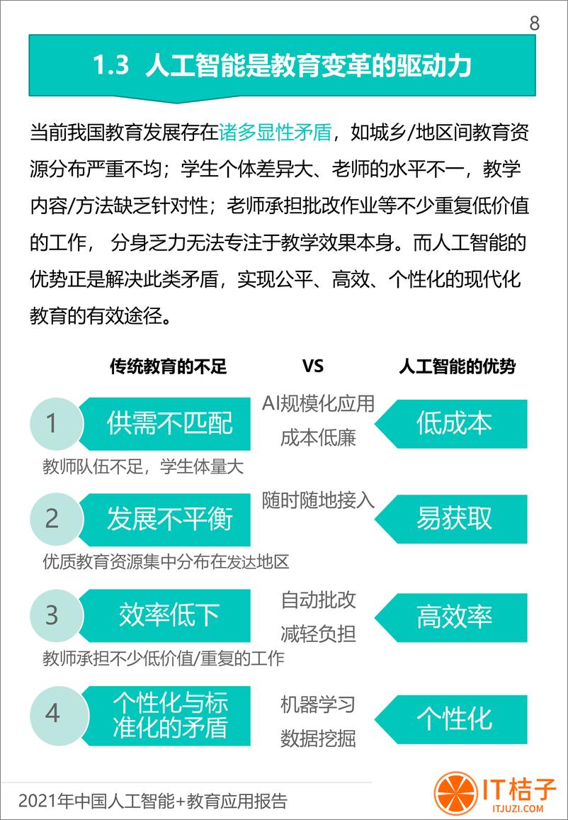 《2021-07-13-中国人工智能与教育融合应用报告》 - 第8页预览图