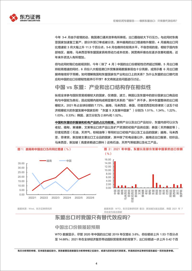 《宏观经济专题报告：细拆东盟出口，只有替代效应吗？-20220710-东方证券-15页》 - 第5页预览图