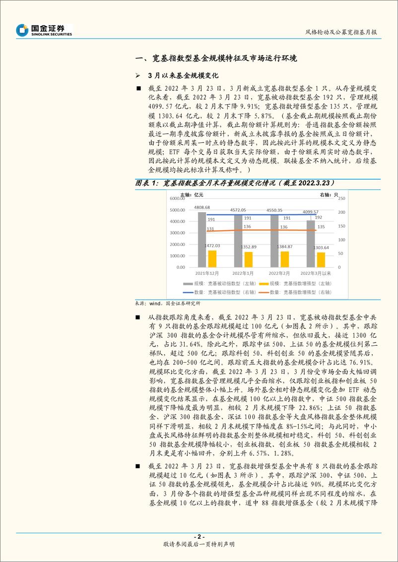 《风格轮动及公募宽指基月报（2022年4月期）：风格配置更偏向两端-20220406-国金证券-20页》 - 第3页预览图