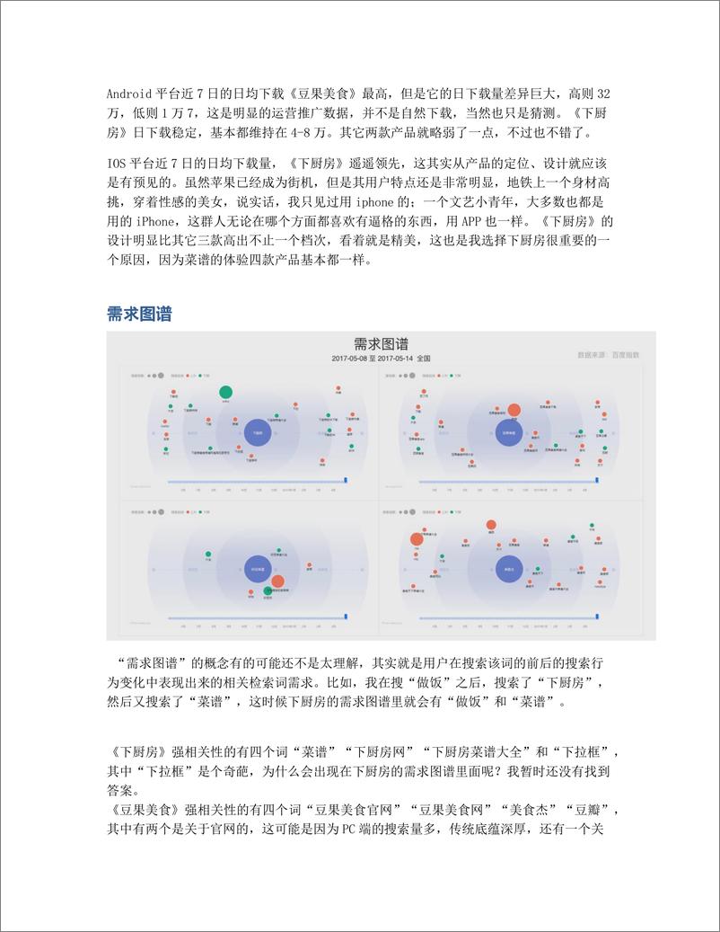 《可能是最走心的菜谱类应用竞品分析》 - 第3页预览图