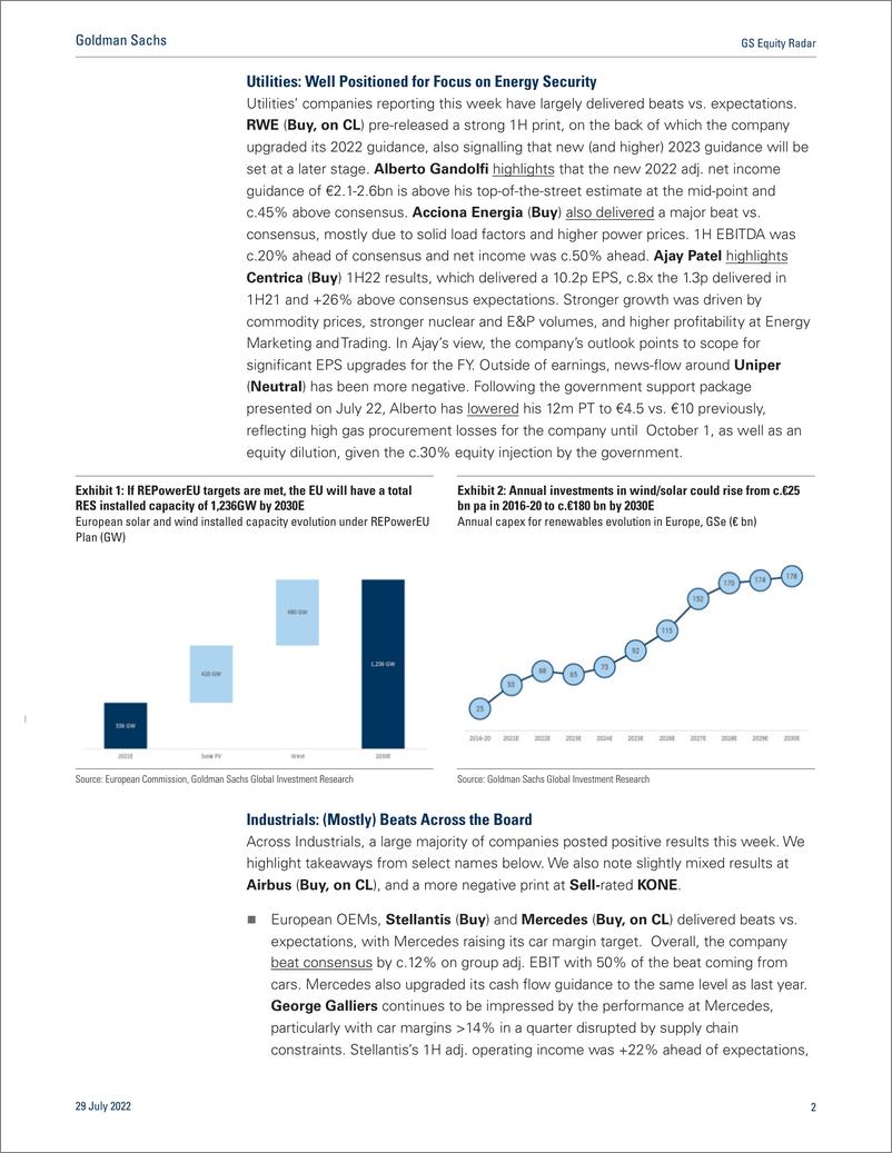 《GS Equity Rada Recession Forecasts Gas Risks Earnings Season Multi-Industry Toolkit Tracking the Consumer FAAMG(1)》 - 第3页预览图