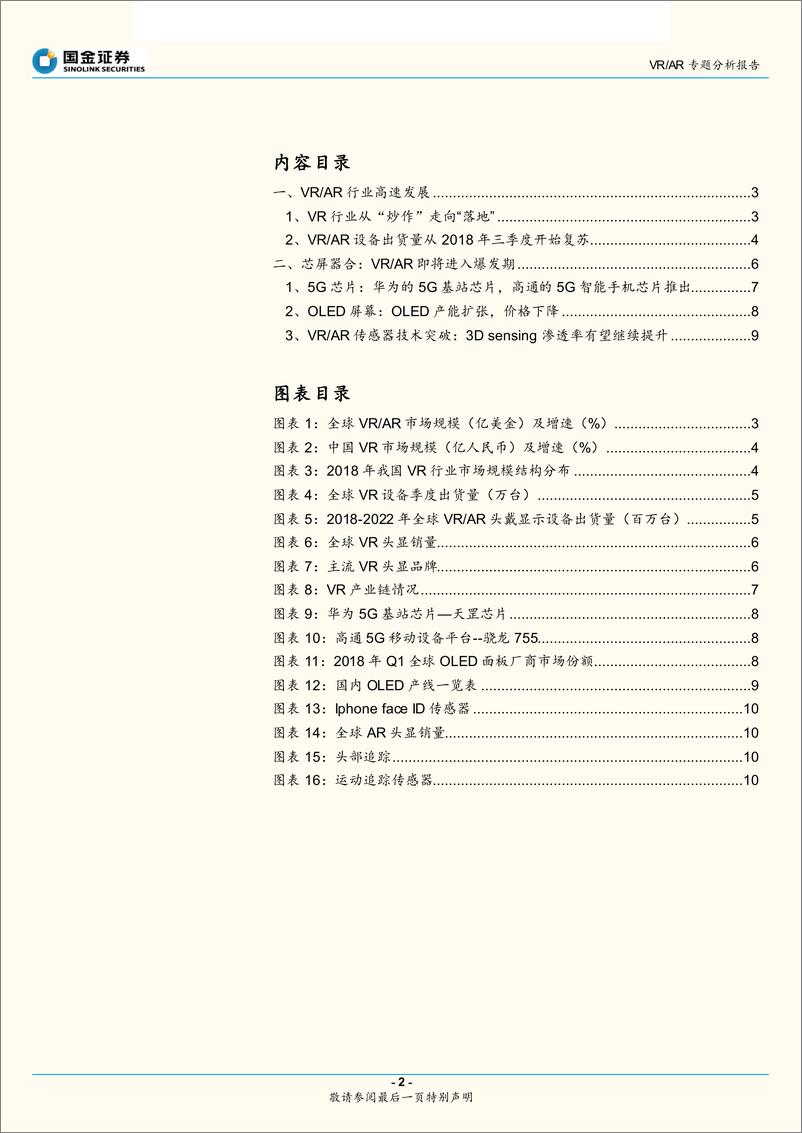 《信息技术行业VRAR专题分析报告：5G东风已至，VRAR乘势起航-20190214-国金证券-11页》 - 第3页预览图