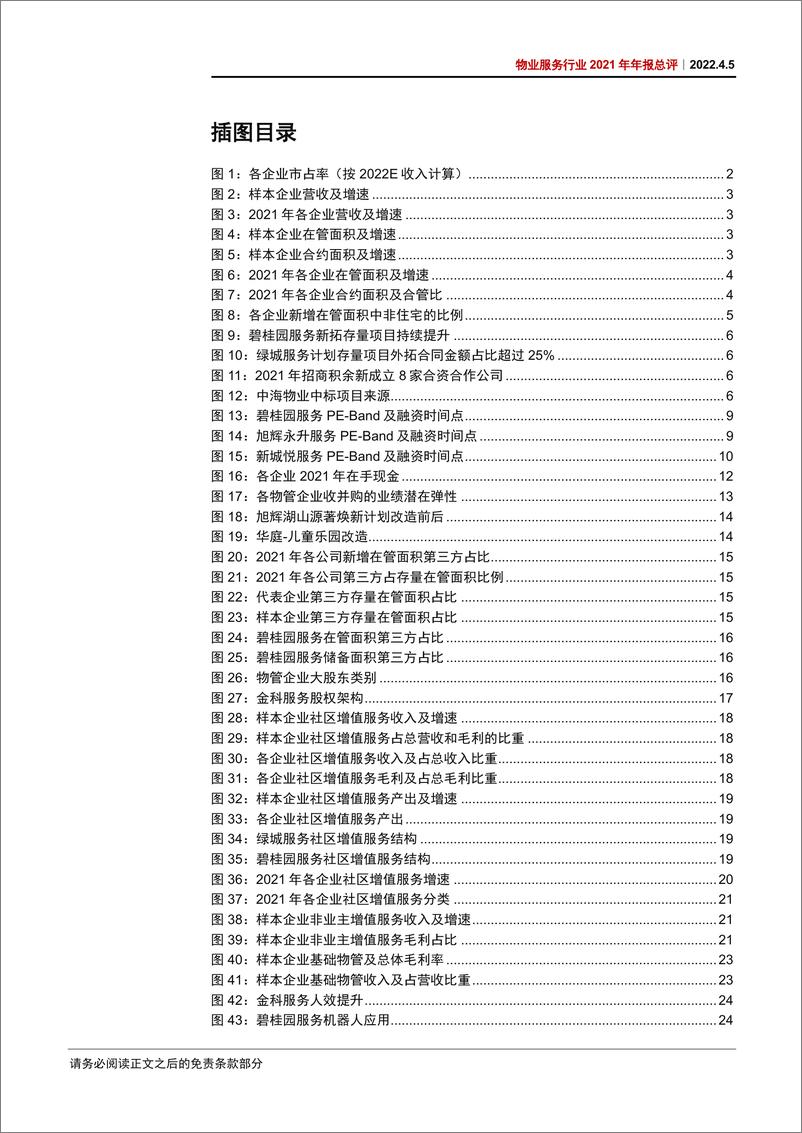 《物业服务行业2021年年报总评：奇花初胎，矞矞皇皇-20220405-中信证券-36页》 - 第5页预览图