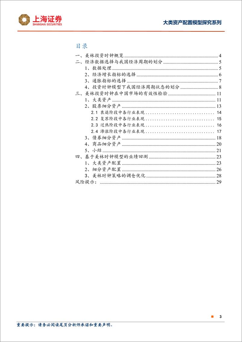 《大类资产配置模型探究系列：初探美林时钟模型-20220711-上海证券-30页》 - 第4页预览图